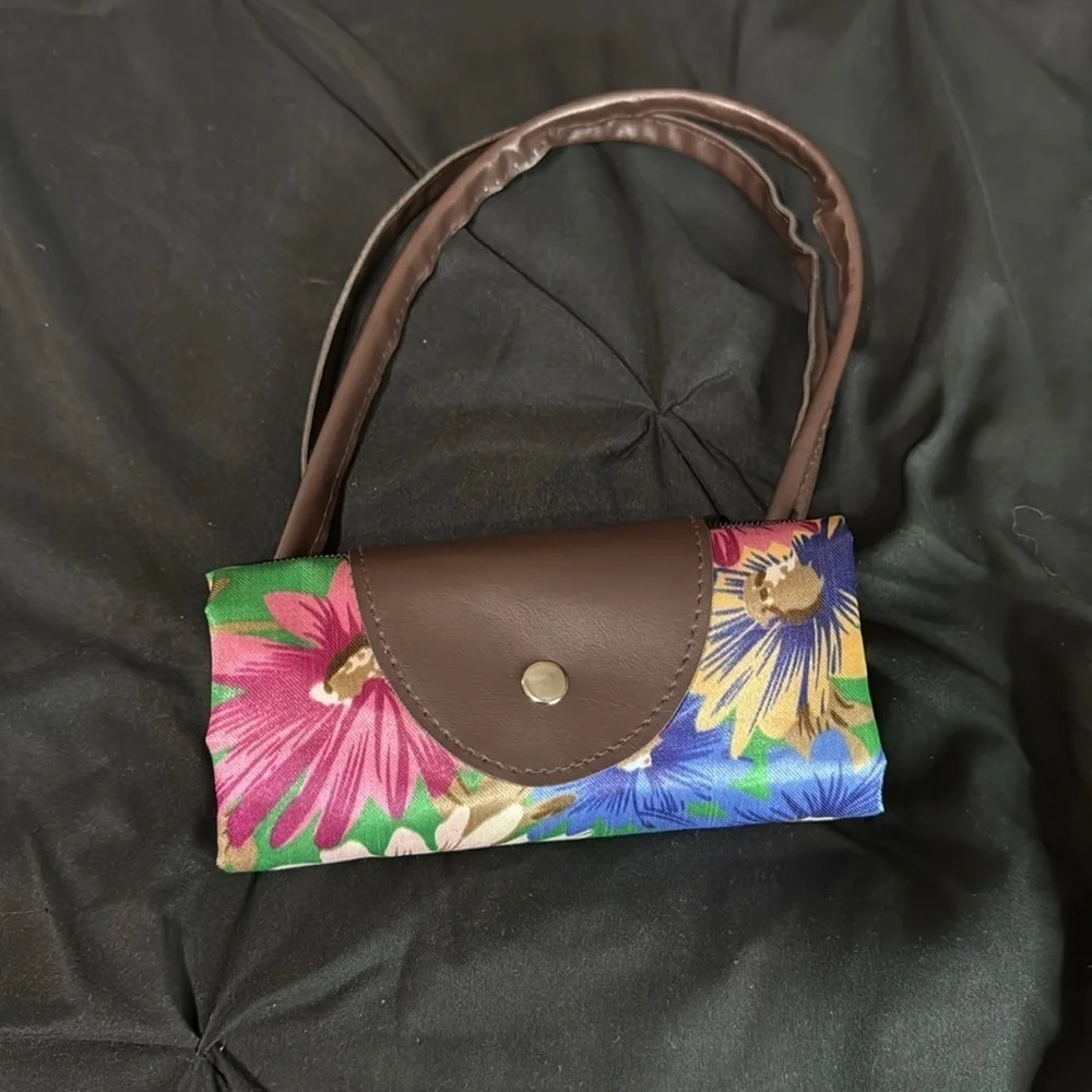 Floral Multicolor Tote Bag